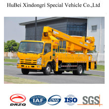 20m Isuzu Euro4 Telescopic Aerial Platform Working Truck